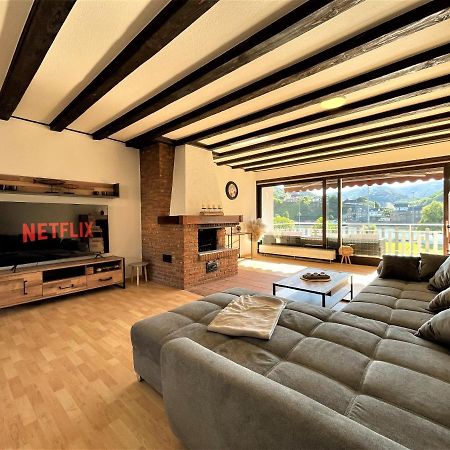 Apartmán Traumaussicht Kamin Balkon Burgblick 65 Zoll Tv Netflix Sky Joyn Lindenplatz Bullay Exteriér fotografie