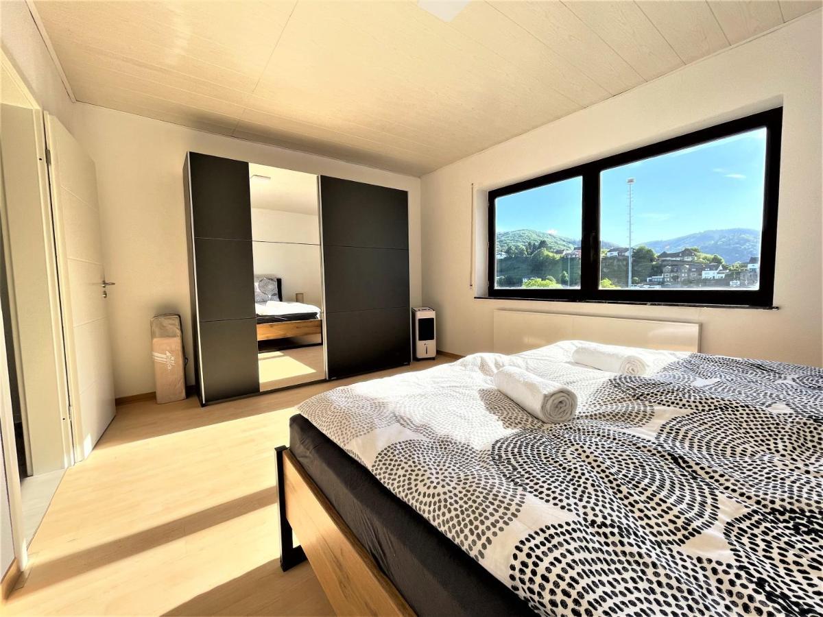 Apartmán Traumaussicht Kamin Balkon Burgblick 65 Zoll Tv Netflix Sky Joyn Lindenplatz Bullay Exteriér fotografie