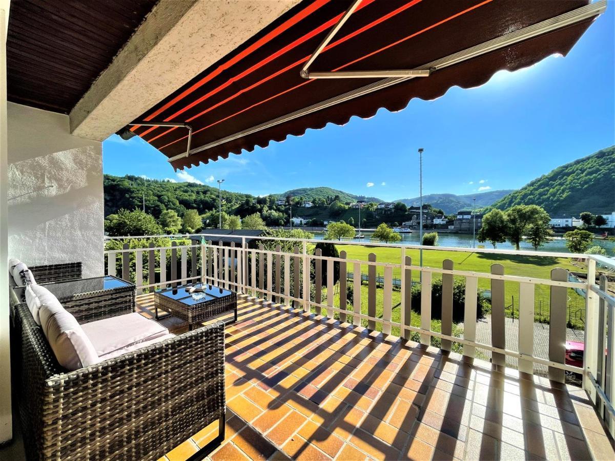 Apartmán Traumaussicht Kamin Balkon Burgblick 65 Zoll Tv Netflix Sky Joyn Lindenplatz Bullay Exteriér fotografie